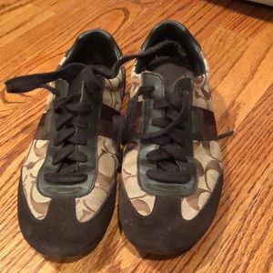 Nearly new Coach sneakers